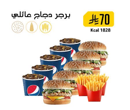 Chicken Burger Family